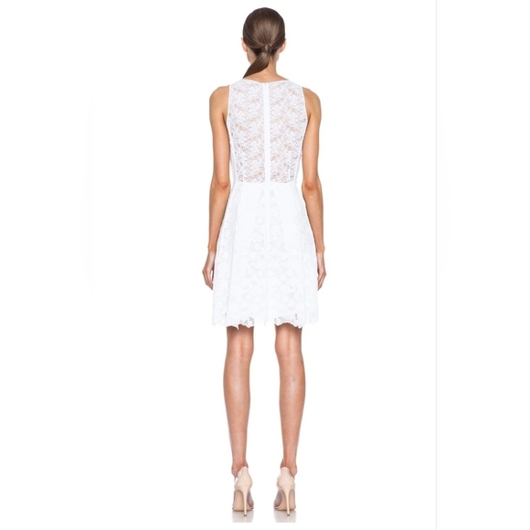 Nina Ricci Lace Crochet Knit Dress Size 2 Nwt - Picture 4 of 9